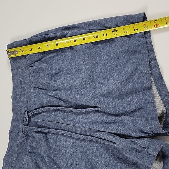 ⭐️3/ $30⭐️ 32 Degrees Cool Women Short Heathered Blue Jersey Lightweight Size L - Picture 9 of 10